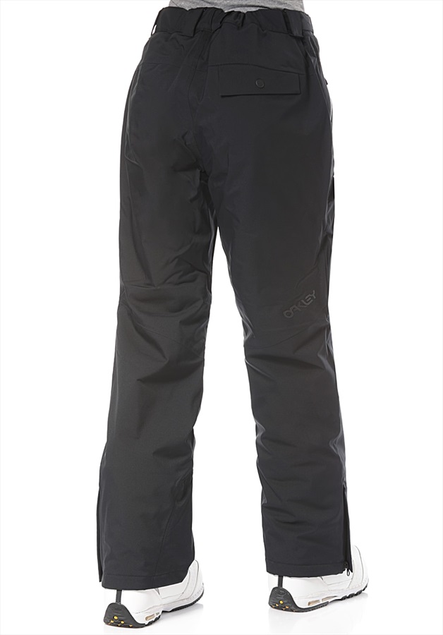 Oakley Women's Ski Insulated 10K 2L Snowboard Pants, M Blackout